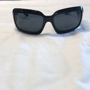 Authentic Chanel black sunglasses.